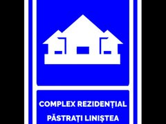 Semn pentru zona de complex rezidential